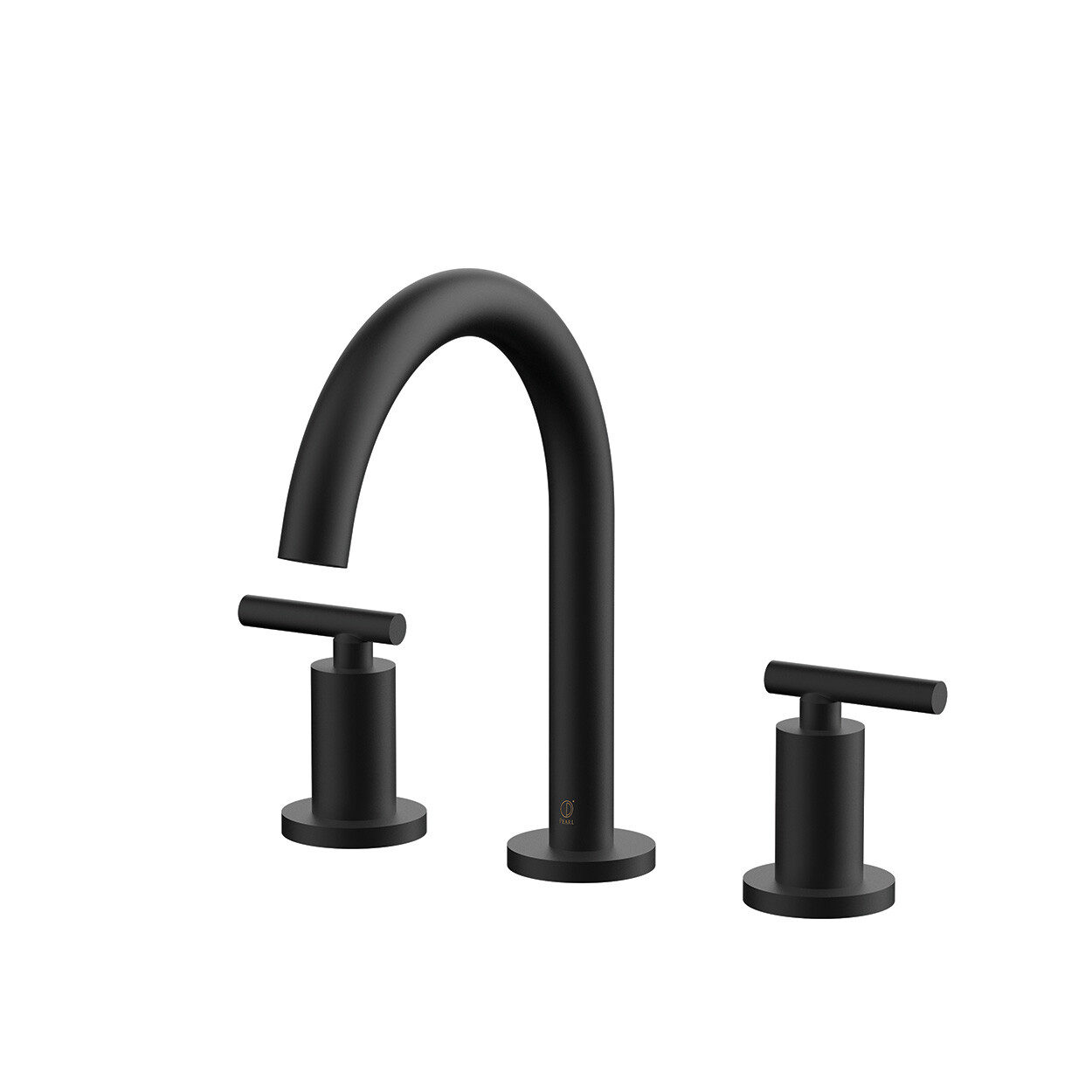 LILLIAN Matte Black Bathroom Faucet — Pearl