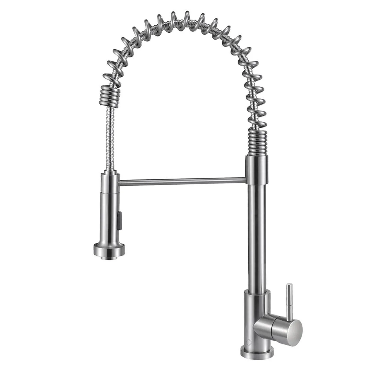 LUCAS 2 - Brushed Stainless Steel Kitchen Faucet - FINAL SALE — Pearl