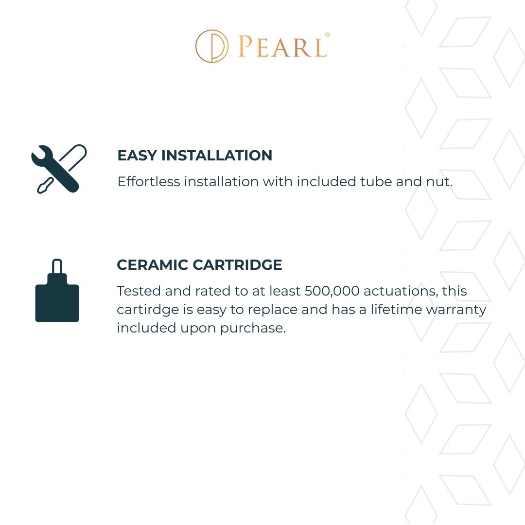 GEORGIA II Stainless Steel Faucet — Pearl