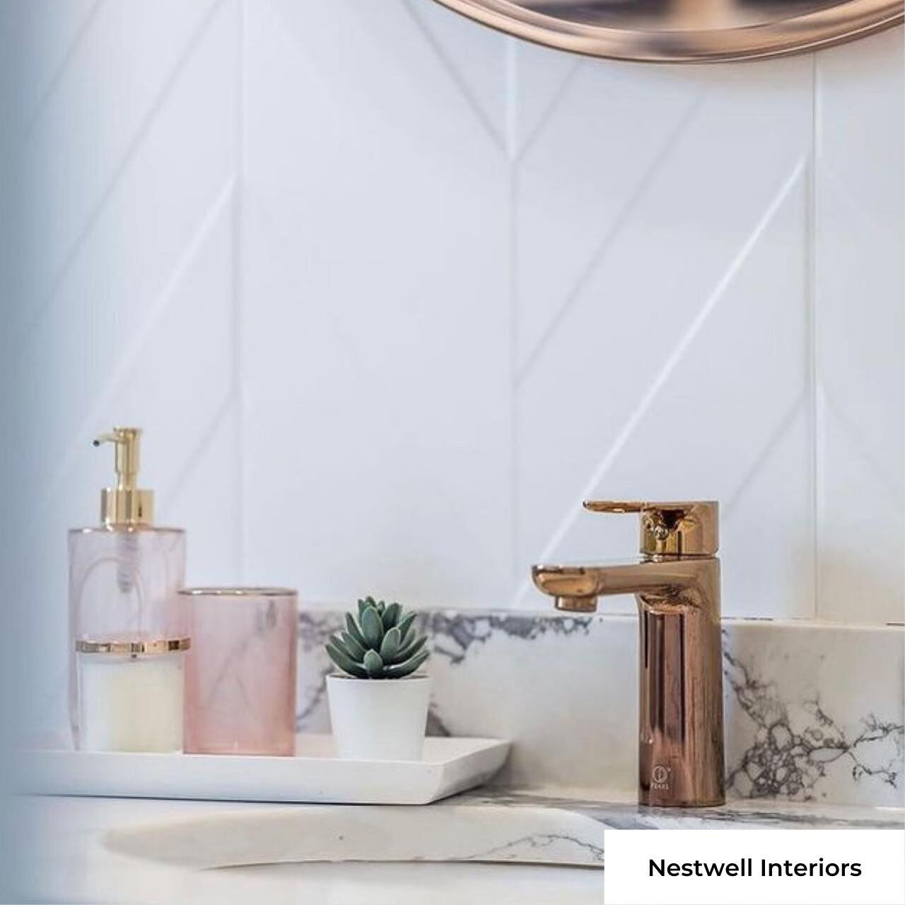 ISABELLA Rose Gold Bathroom Faucet - FINAL SALE — Pearl
