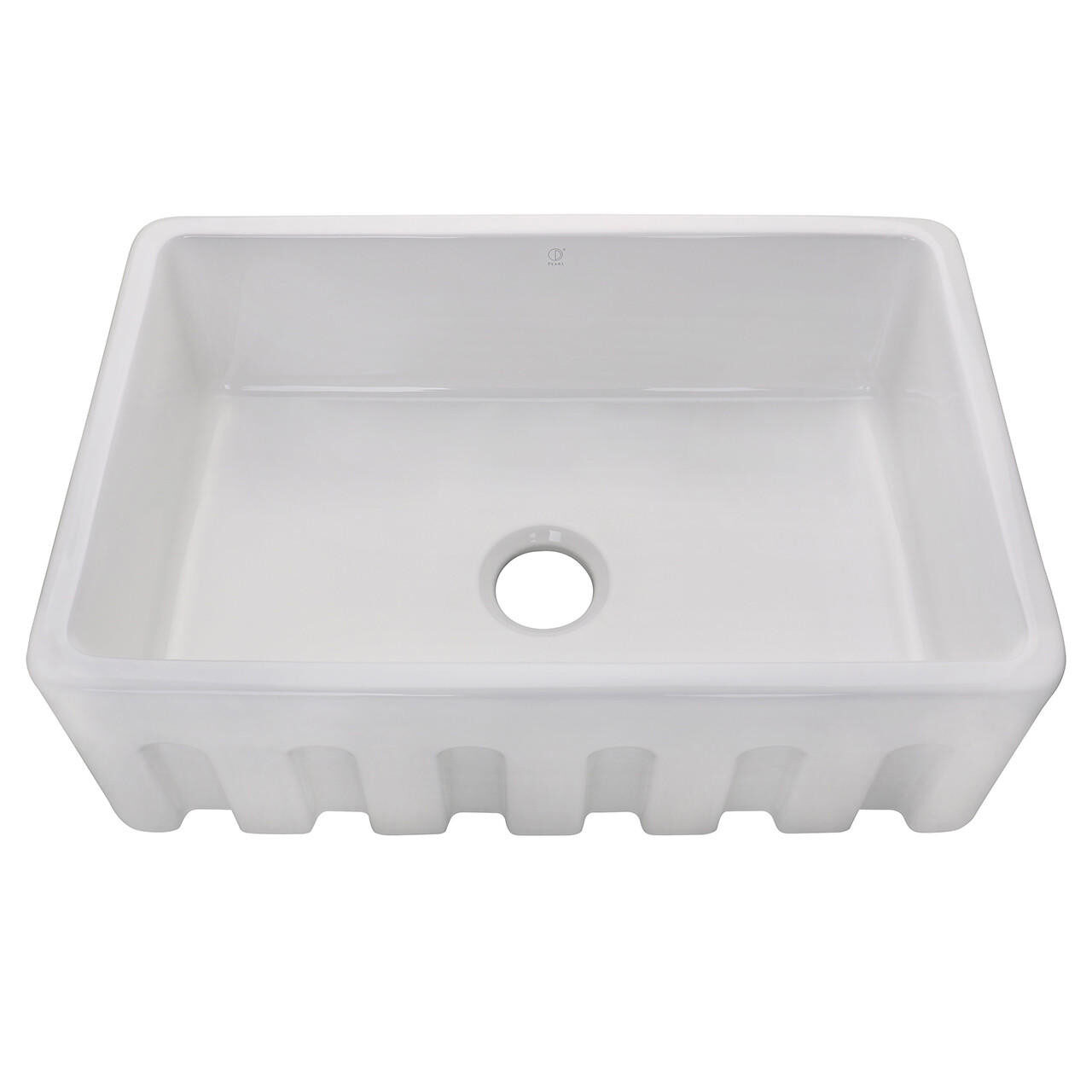 KINGSTON PG30 Ceramic Kitchen Sink — Pearl