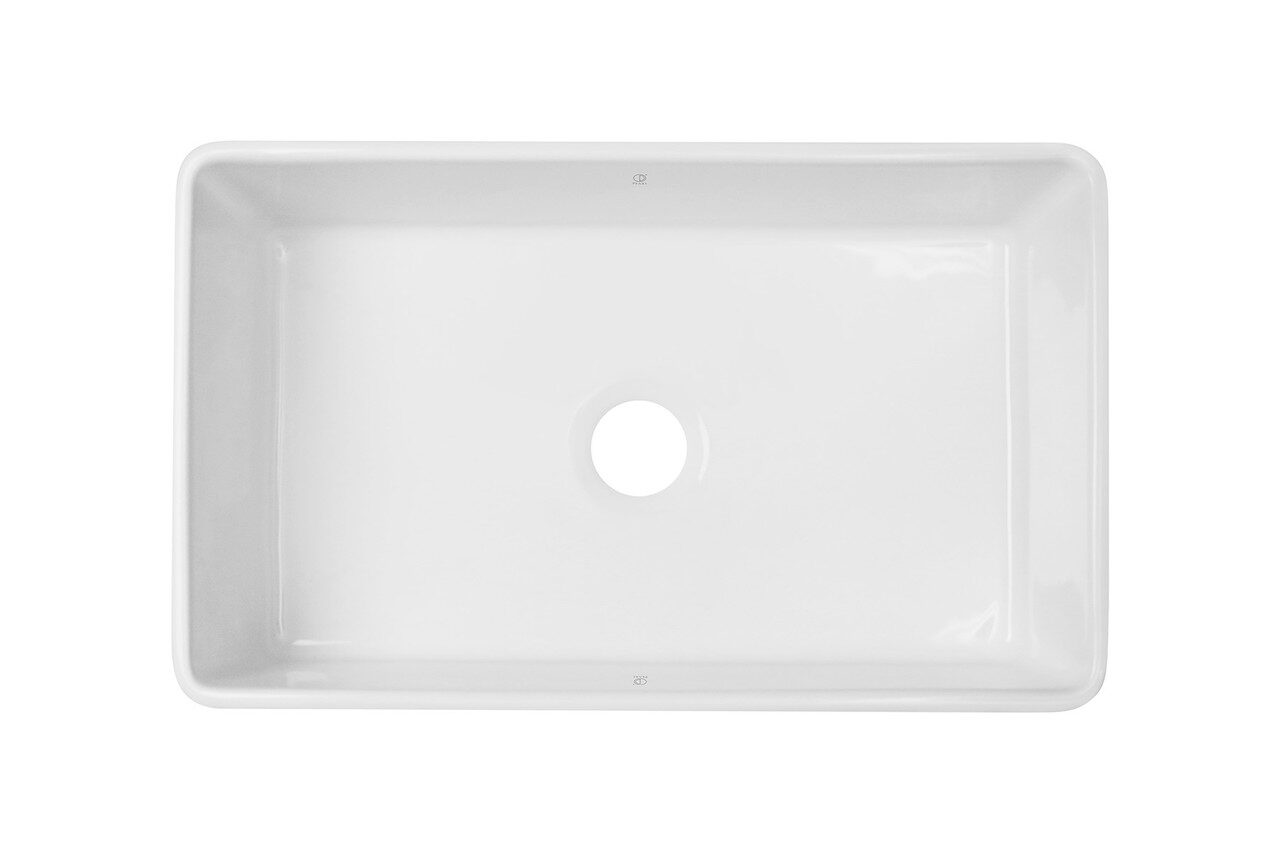 KINGSTON PS30 Ceramic Kitchen Sink — Pearl