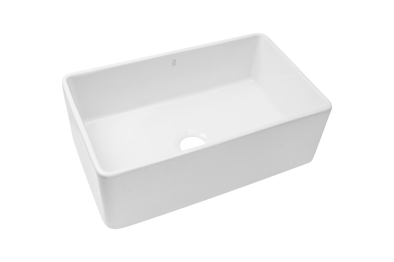 KINGSTON PS30 Ceramic Kitchen Sink — Pearl