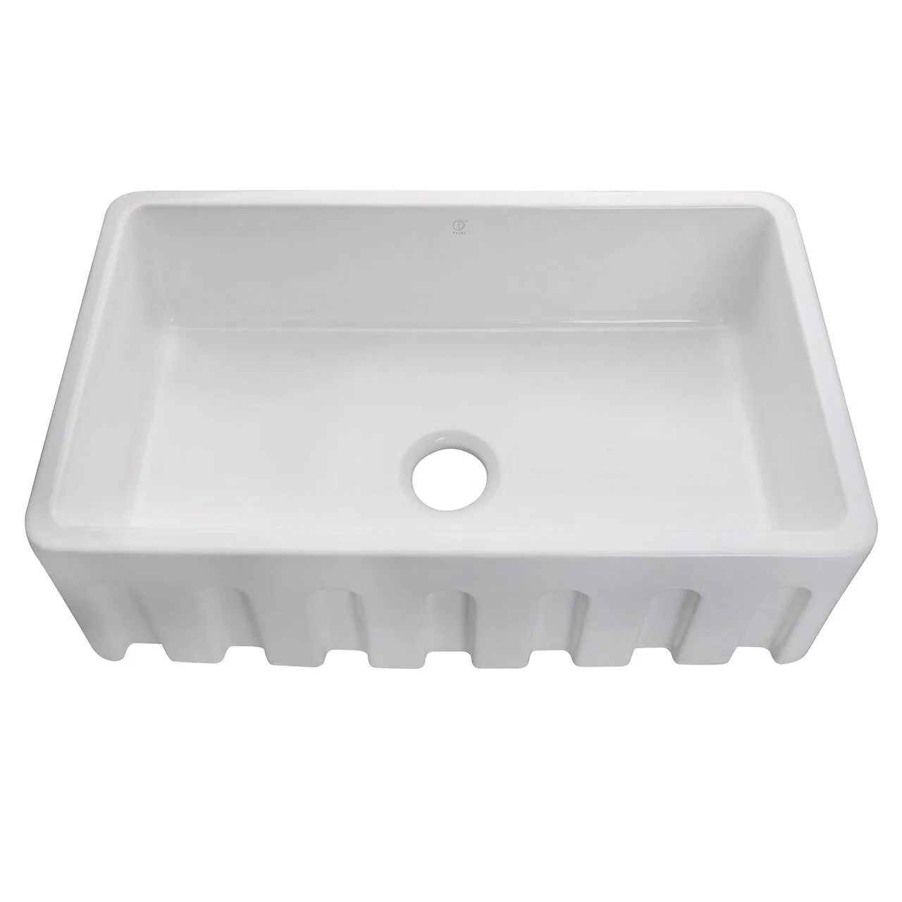 KINGSTON PG32 Ceramic Kitchen Sink — Pearl