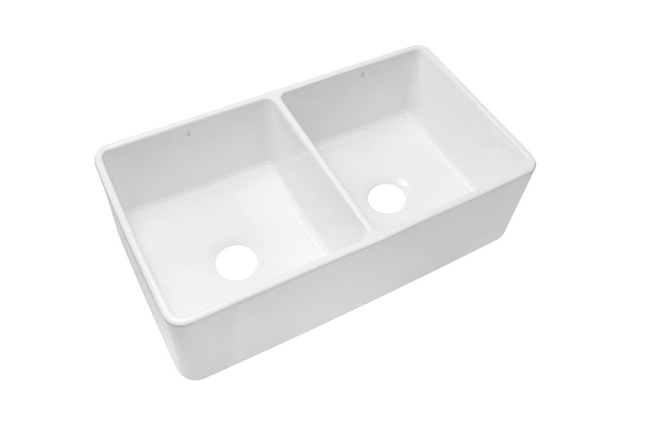 KINGSTON PD33 Ceramic Kitchen Sink — Pearl