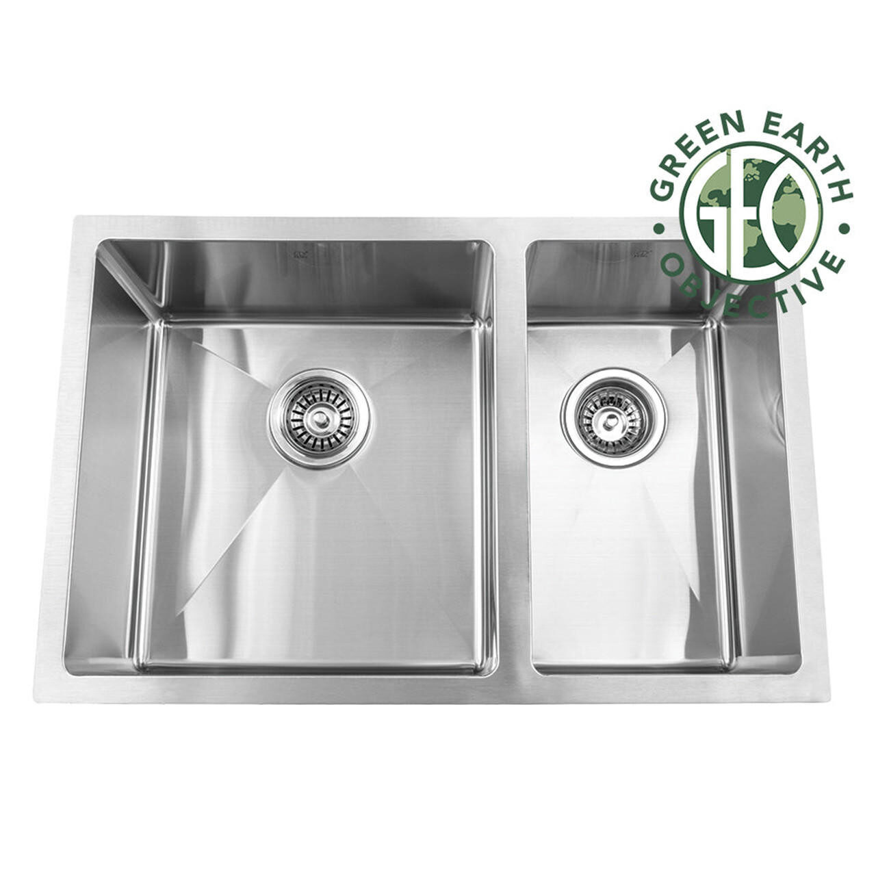 HANA KLR GEO Stainless Kitchen Sink — Pearl