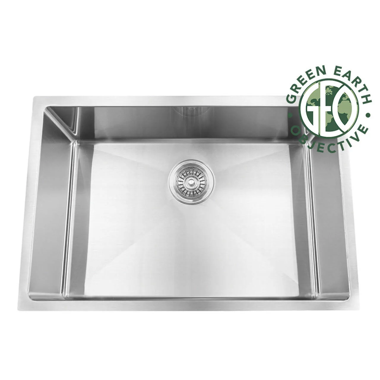 HANA PMR GEO Stainless Kitchen Sink — Pearl