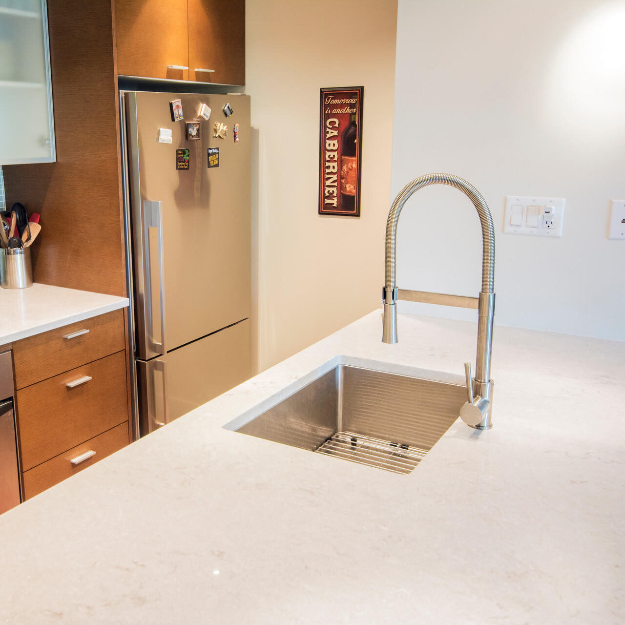 HANA PDR GEO Stainless Kitchen Sink — Pearl