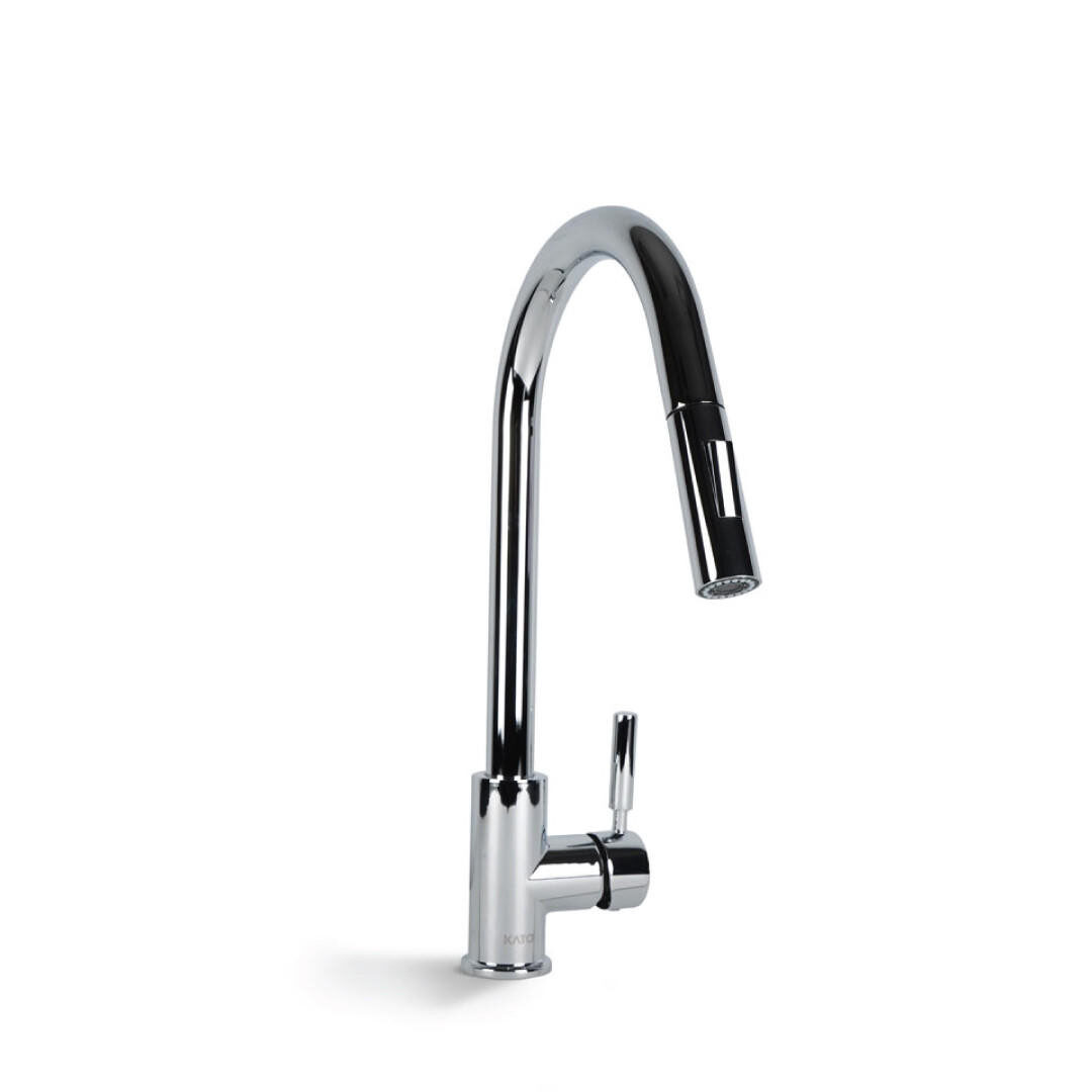 KIAN Chrome Kitchen Faucet — Pearl