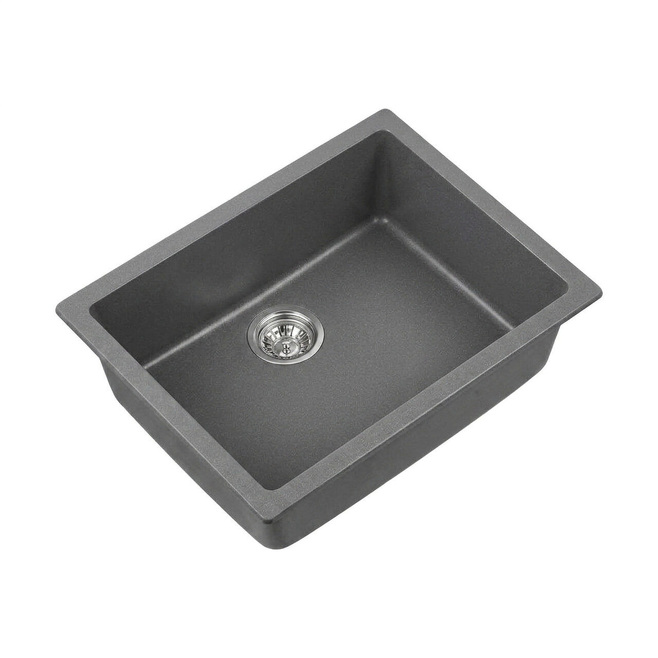 KAKŌGEN KALI-24B Granite Sink, Zento Grey — Pearl