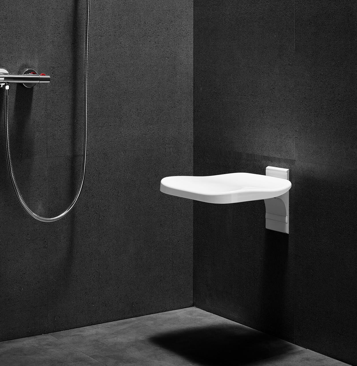 ELLA Fixed Shower Seat - FINAL SALE — Pearl