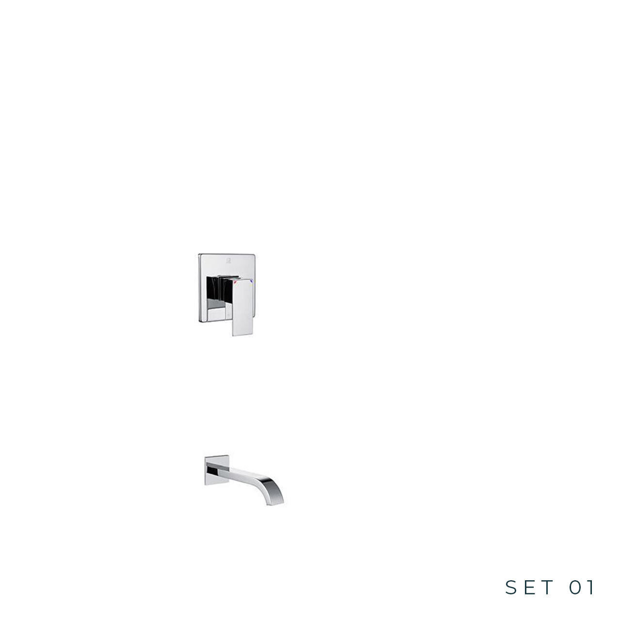 ETHAN II Shower Set — Pearl