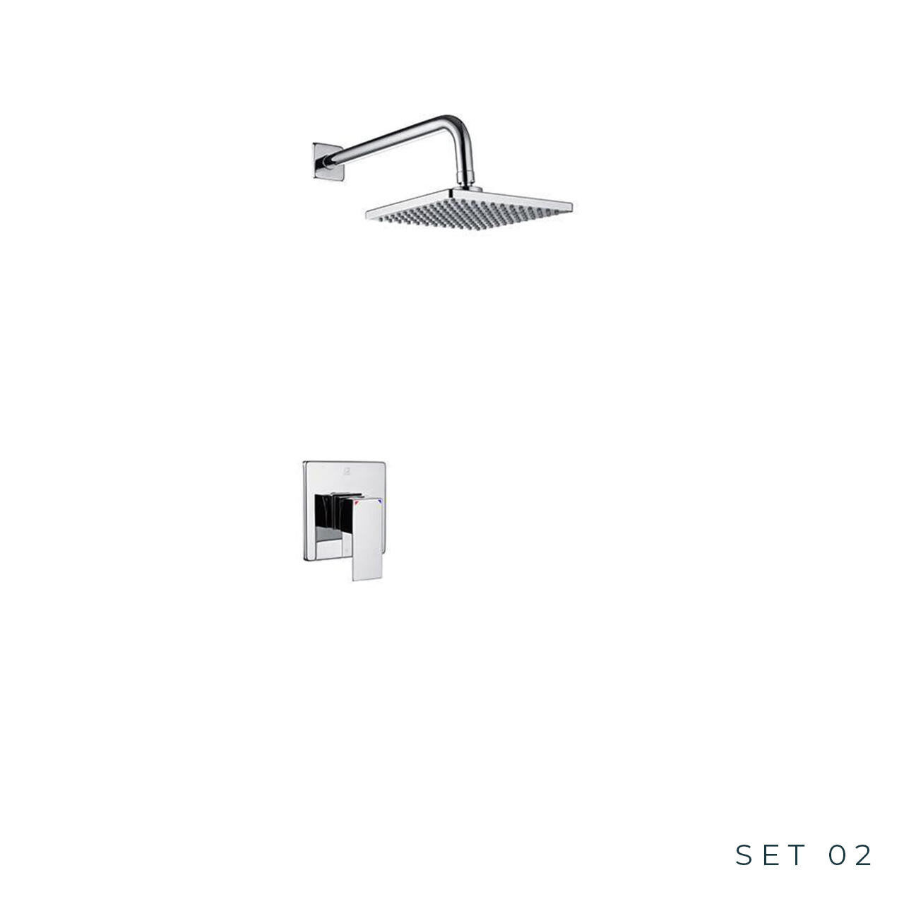 ETHAN II Shower Set — Pearl