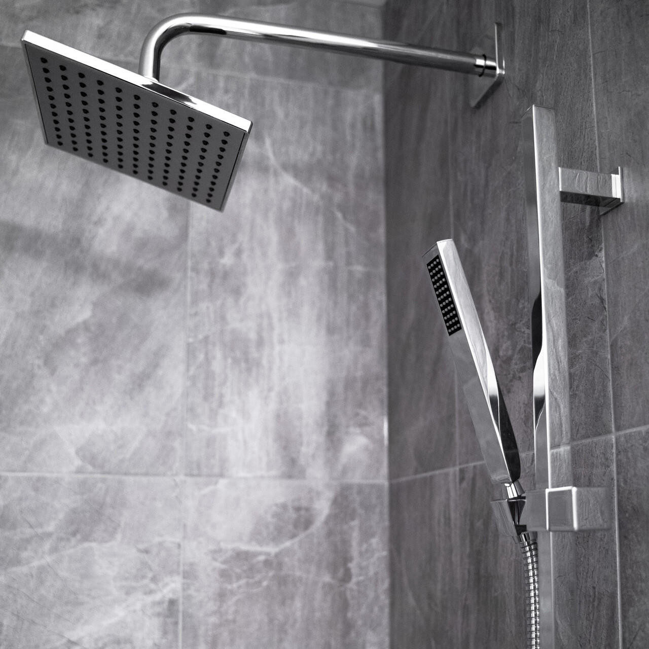 ETHAN Shower Head — Pearl