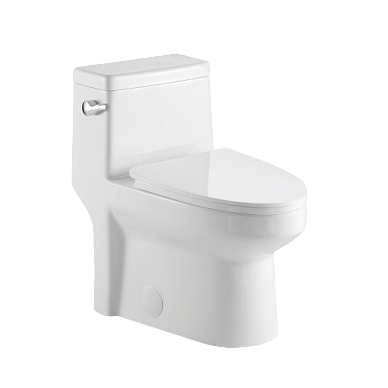 MATTE BLACK TOILET HINGE COVERS — Pearl