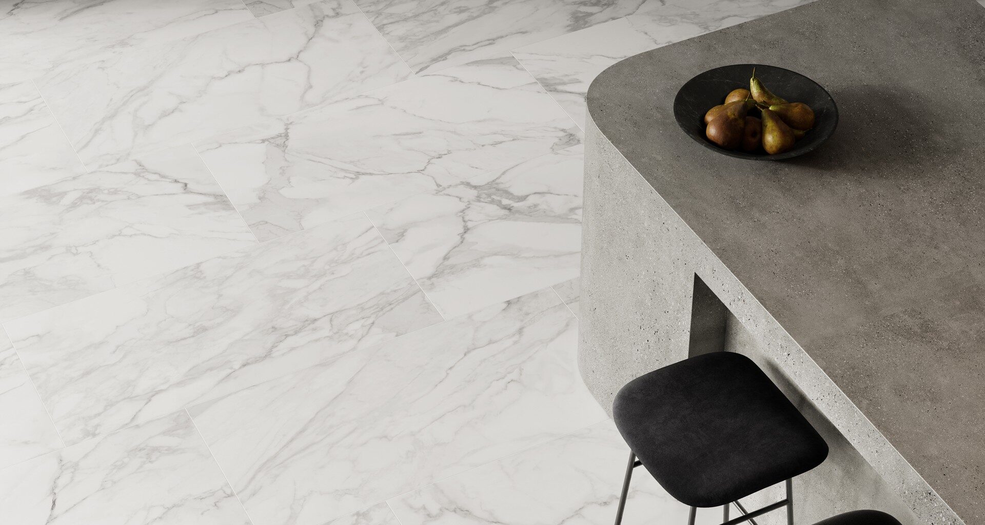 Carrara Abisso - Special Order 24"x48" Matte by Richmond — Tile flooring · Canadian Flooring & Renovations Vancouver