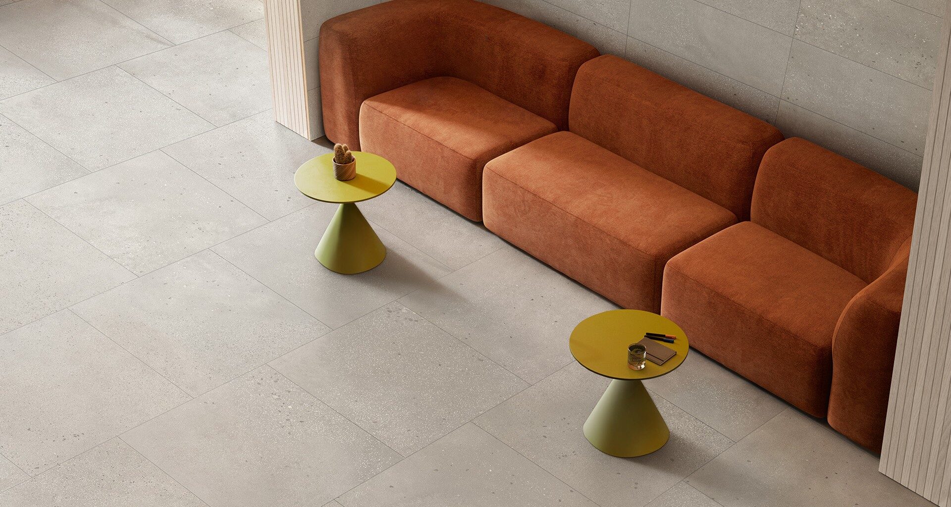 Clay - Special Order 24"x24" Matte by Richmond — Tile flooring · Canadian Flooring & Renovations Vancouver