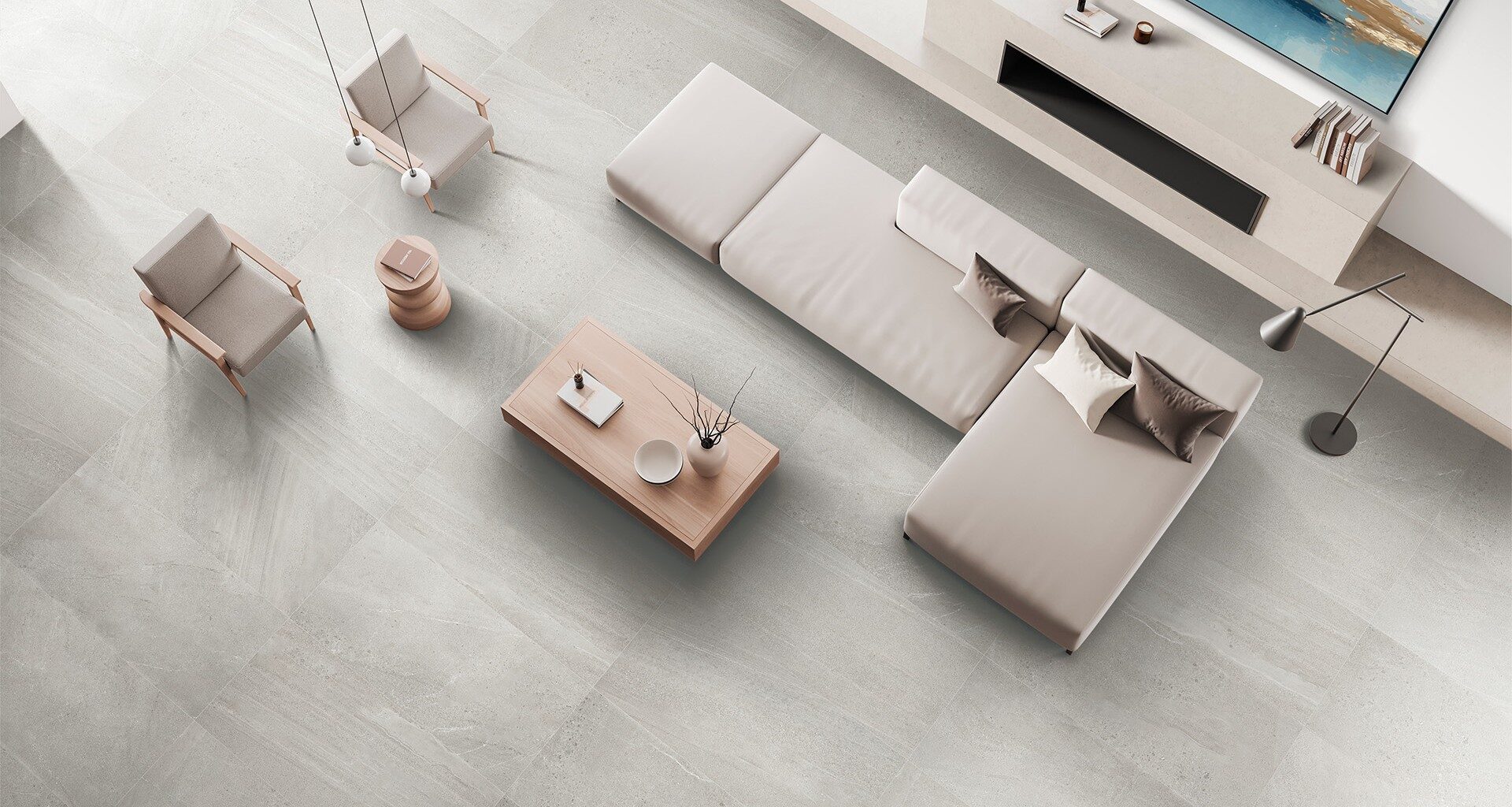 GREY 12"X24" Otta by Richmond — Tile flooring · Canadian Flooring & Renovations Vancouver