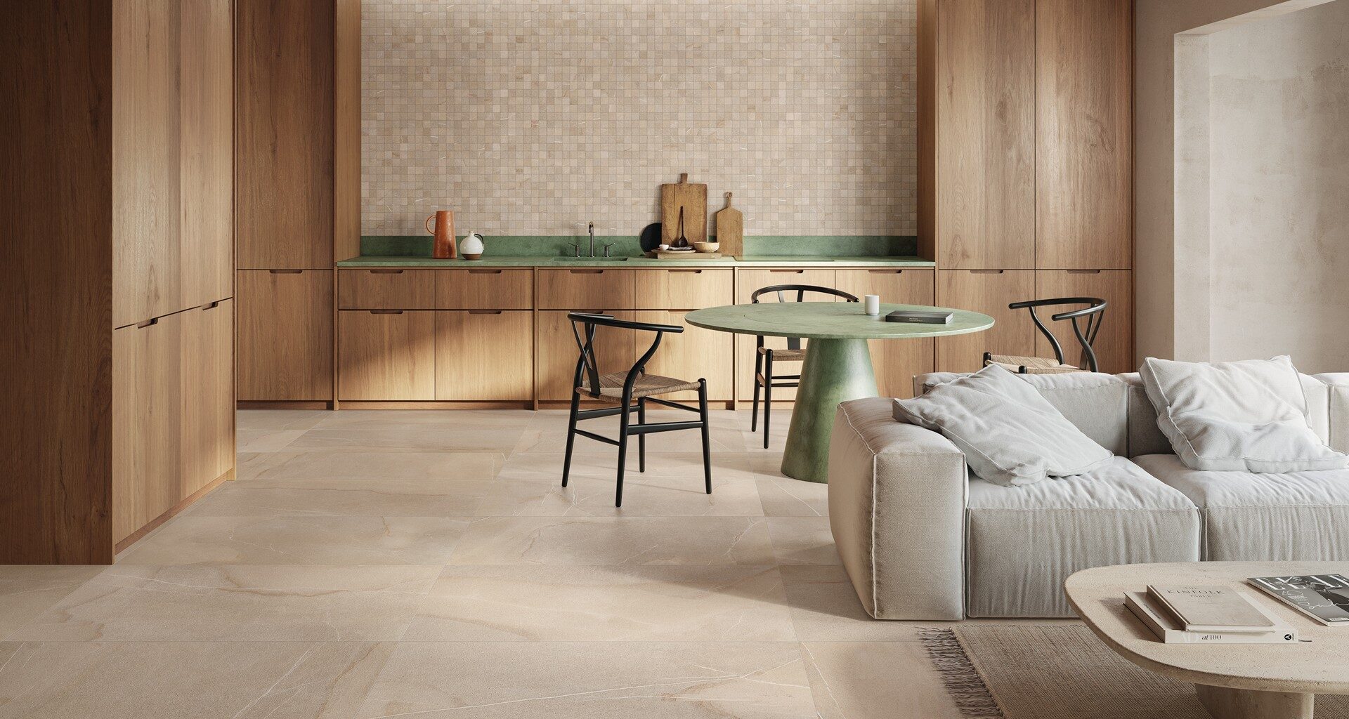 Grigio 2"X2" MOSAIC Forum by Richmond — Tile flooring · Canadian Flooring & Renovations Vancouver