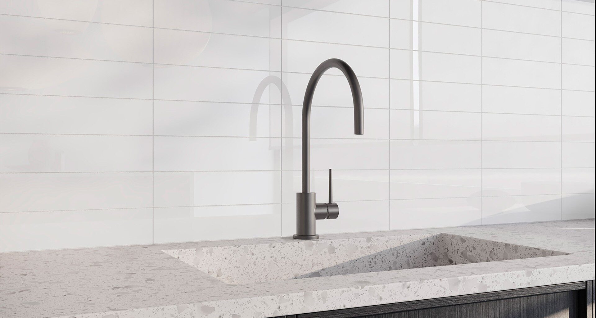 Ice 3"x6" Matte Pressed by Richmond — Tile flooring · Canadian Flooring & Renovations Vancouver