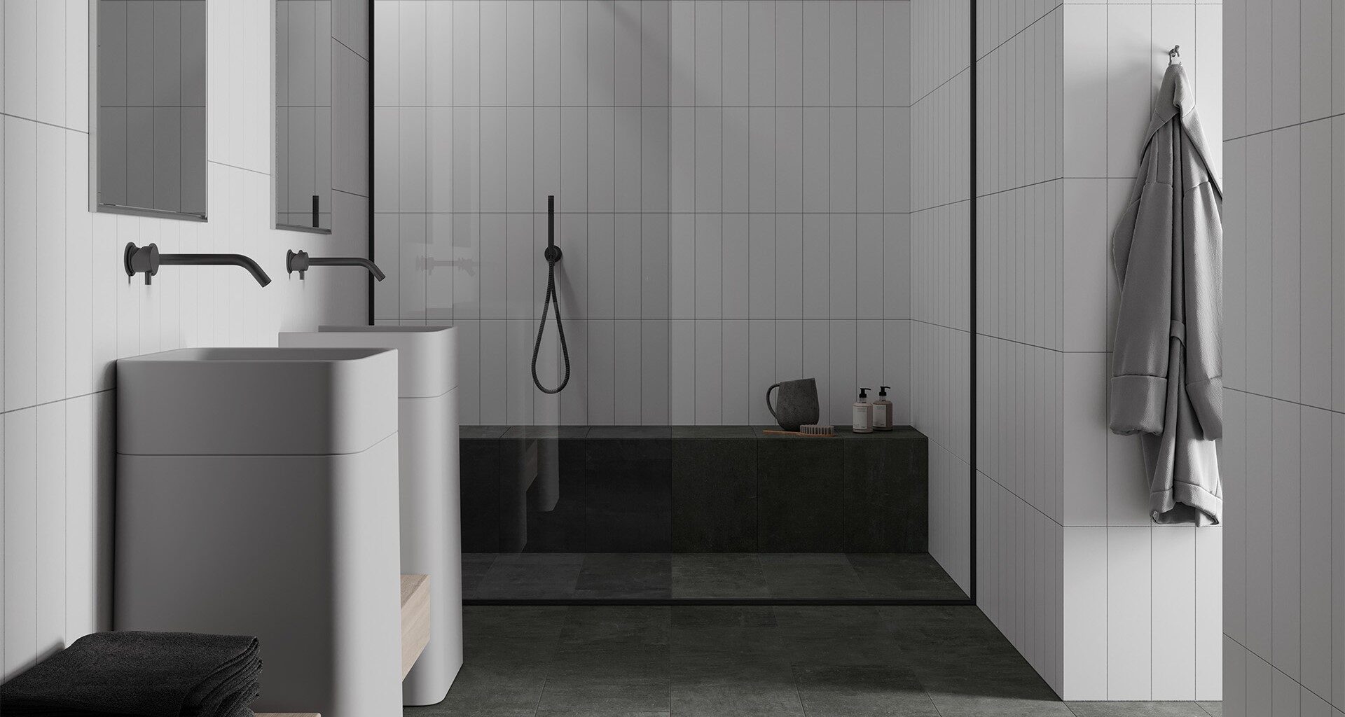 Ice 4"x16" Matte Pressed by Richmond — Tile flooring · Canadian Flooring & Renovations Vancouver