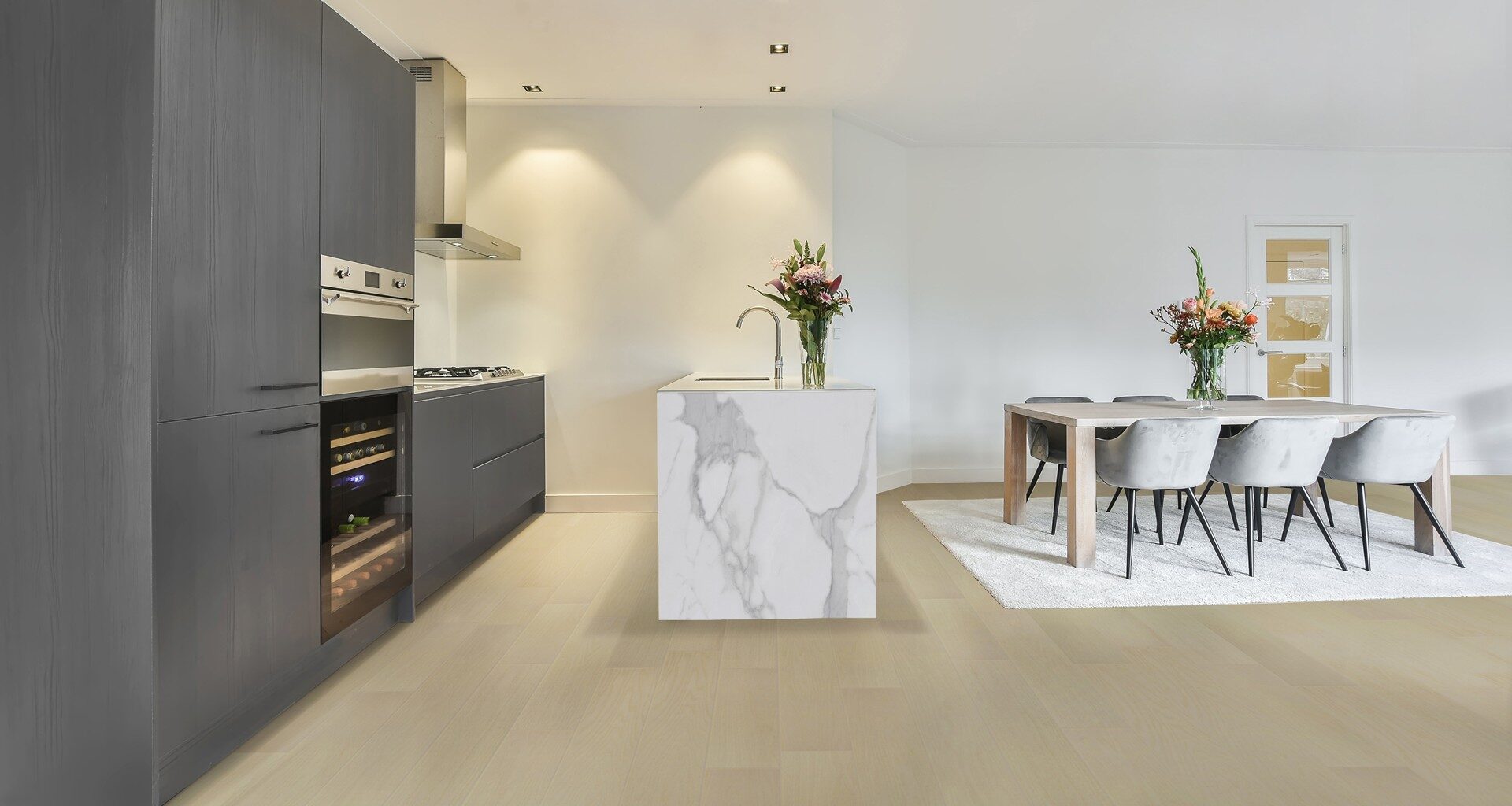Oak Alabaster by Richmond — Hardwood flooring · Canadian Flooring & Renovations Vancouver