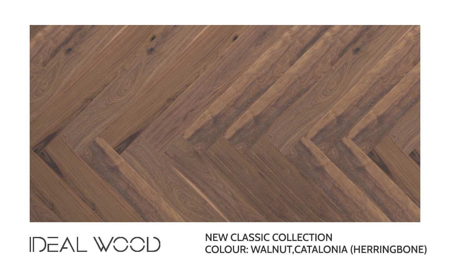 MTH6292 Walnut, Catalonia (Herringbone) — Unifloor