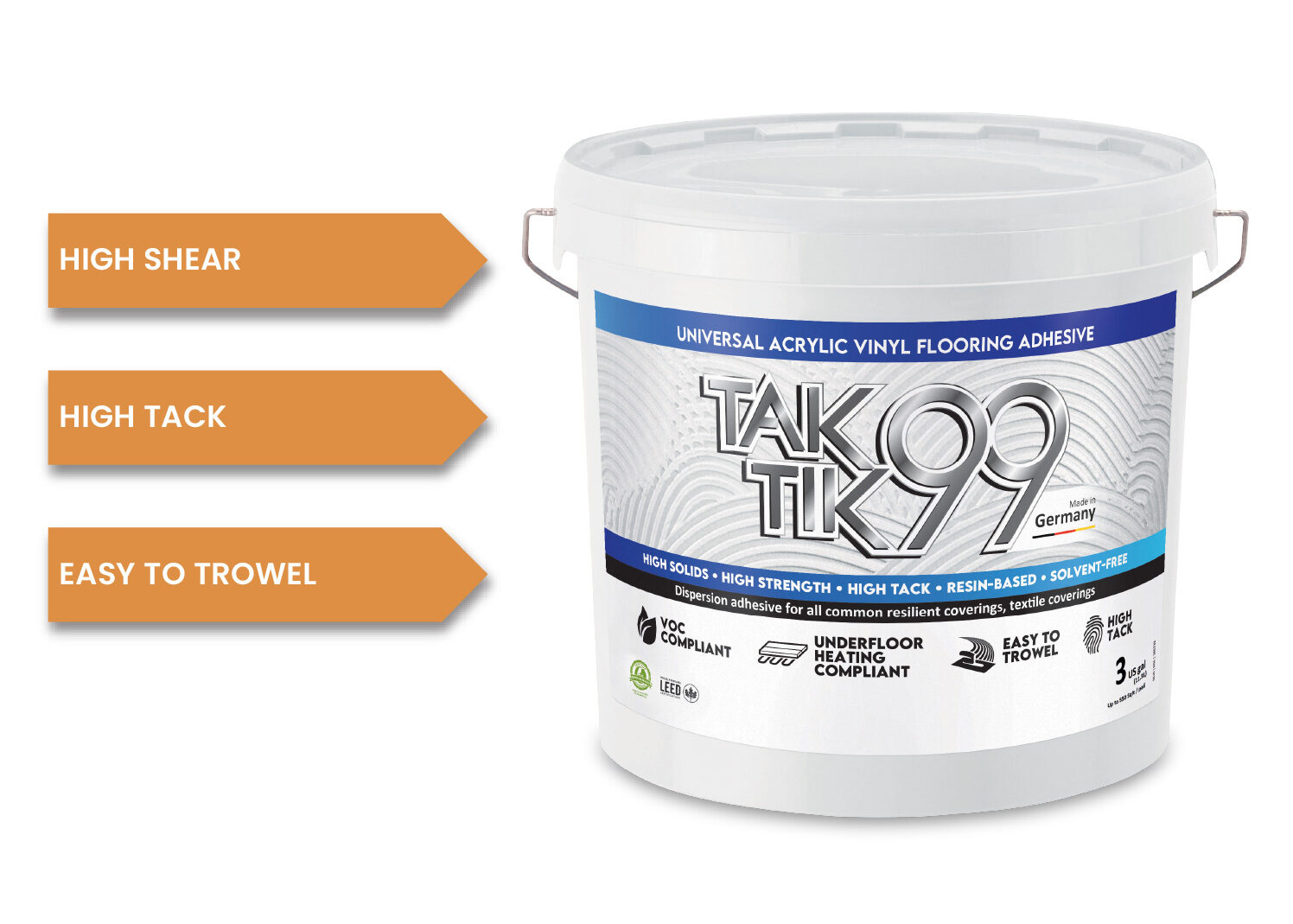 TakTik99 Flooring Adhesive — Unifloor